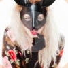 Beautiful Bunny Mask and a Robe ft. Masha Poses - 16 IMAGES 4