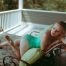 The Back Porch ft. Petite Ukrainian Model Masha Poses 6